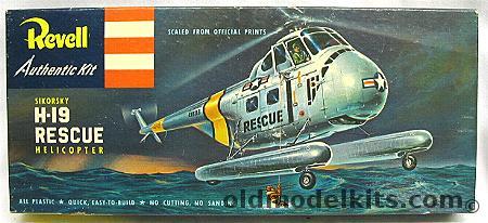 Revell 1/48 Sikorsky H-19 Rescue Helicopter, H227-98 plastic model kit